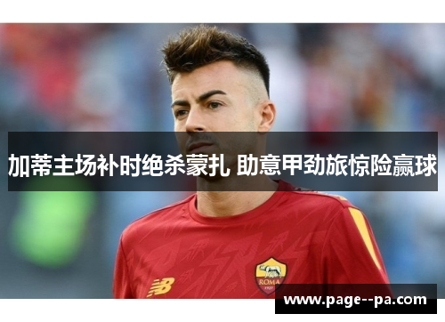 加蒂主场补时绝杀蒙扎 助意甲劲旅惊险赢球 加蒂主场补时绝杀蒙扎 助意甲劲旅惊险赢球